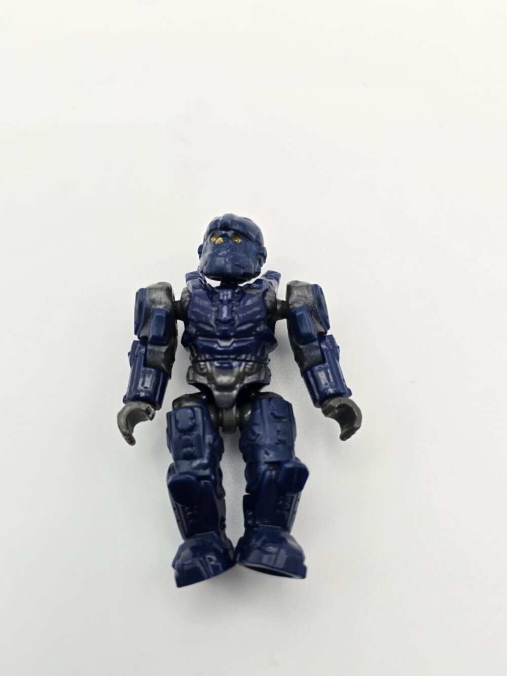 Mega Bloks UNSC Blue Spartan CIO Halo Mega Construx Figure- BROKEN HANDS